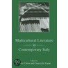Multicultural Literature In Contemporary Italy door Onbekend