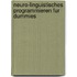 Neuro-Linguistisches Programmieren Fur Dummies