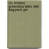 Niv Trimline Green/Blue Bible With Bag Pack Gm