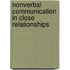 Nonverbal Communication In Close Relationships