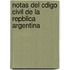Notas del Cdigo Civil de La Repblica Argentina