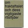 Om Fraktaftalet Och Dess Vigtigaste Rttsfljder by Hjalmar Leonard Hammarskjld