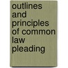 Outlines And Principles Of Common Law Pleading door Francis Xavier Busch