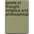 Pearls Of Thought, Religious And Philosophical