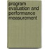 Program Evaluation And Performance Measurement
