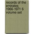 Records Of The Emirates 1966-1971 6 Volume Set