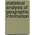 Statistical Analysis Of Geographic Information