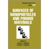 Surfaces of Nanoparticles and Porous Materials door Emanuel R. Baker