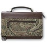 Tapestry Paisley With Leather-Look(Tm) Trim Lg door Zondervan