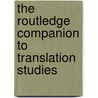The Routledge Companion to Translation Studies by Jeremy Munday
