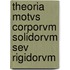 Theoria Motvs Corporvm Solidorvm Sev Rigidorvm