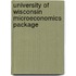 University of Wisconsin Microeconomics Package