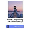 A Fearful Responsibility And Tonelli's Marriage by William D. Howells