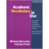 Academic Vocabulary In Use Edition With Answers