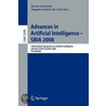 Advances In Artificial Intelligence - Sbia 2008 door Onbekend