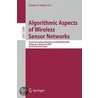 Algorithmic Aspects Of Wireless Sensor Networks door Onbekend