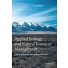 Applied Ecology And Natural Resource Management door Stephen DeStefano