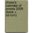 Chase's Calendar Of Events 2009 (book + Cd-rom)