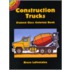 Construction Trucks Stained Glass Coloring Book