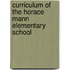 Curriculum of the Horace Mann Elementary School