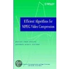 Efficient Algorithms For Mpeg Video Compression door Jeffrey Vitter
