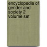 Encyclopedia of Gender and Society 2 Volume Set door Onbekend