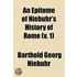Epitome Of Niebuhr's History Of Rome (Volume 1)