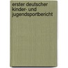 Erster Deutscher Kinder- und Jugendsportbericht door Onbekend