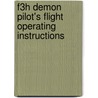 F3h Demon Pilot's Flight Operating Instructions door United States Navy