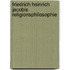Friedrich Heinrich Jacobis Religionsphilosophie