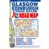Glasgow Edinburgh And Central Scotland Road Map