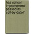 Has School Improvement Passed Its Sell-By-Date?