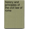 History and Principles of the Civil Law of Rome by Sheldon Amos