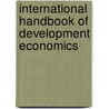 International Handbook Of Development Economics by Unknown
