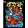 Japanese Tattoo Art Stained Glass Coloring Book by Jeremy Elder