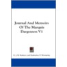Journal and Memoirs of the Marquis Dargenson V1 door E.J.B. Rathery