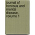 Journal of Nervous and Mental Disease, Volume 1