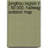 Jungfrau Region 1 : 50 000. Hallwag Outdoor Map