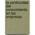 La Continuidad del Conocimiento En Las Empresas