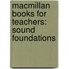 Macmillan Books for Teachers: Sound Foundations door Adrian Underhill