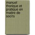 Manuel Thorique Et Pratique En Matire de Socits