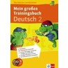 Mein großes Trainingsbuch Deutsch 2. Schuljahr door Onbekend