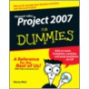 Microsoft Project 2007 For Dummies [with Cdrom] by Nancy Muir