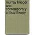 Murray Krieger And Contemporary Critical Theory