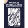 Musical Instruments Stained Glass Coloring Book door John Green