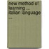 New Method Of Learning ... Italian Language ...