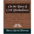 On the Duty of Civil Disobedience (New Edition)