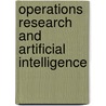 Operations Research and Artificial Intelligence door Onbekend