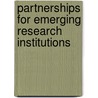 Partnerships For Emerging Research Institutions door Subcommittee National Research Council