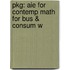 Pkg: Aie For Contemp Math For Bus & Consum W